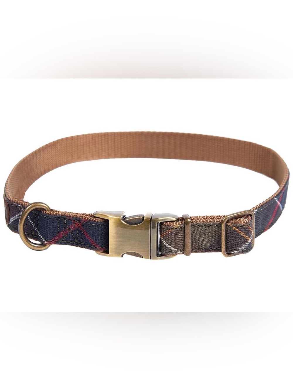Barbour Tartan Webbing Dog Collar